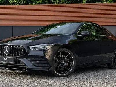 Used Mercedes CLA180 AMG line 2019 Black Coupe