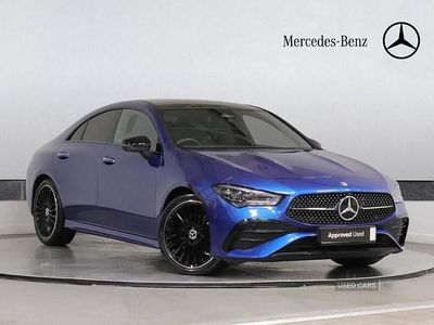 Used Mercedes CLA220 AMG Line Premium Plus 2025 Blue Sedan