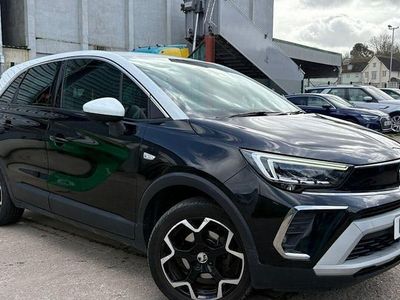 Used Vauxhall Crossland Elite 131 HP (96 kW) 2021 Black SUV