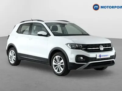 Used VW T-Cross SE 95 HP (69 kW) 2023 White SUV