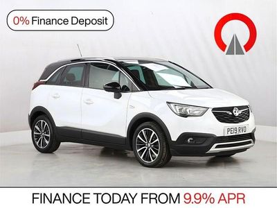 Used Vauxhall Crossland X Elite 83 HP (61 kW) 2019 White SUV
