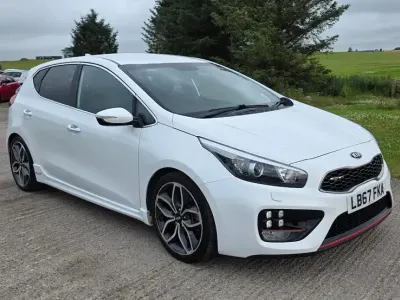 Used Kia Ceed GT GT 2018 White Hatchback