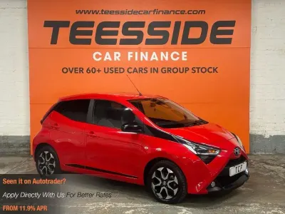 Used Toyota Aygo Trend 71 HP (52 kW) 2021 Red Hatchback