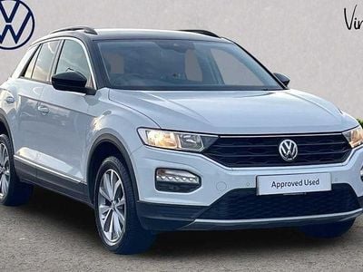 White Used 2019 VW T-Roc Design SUV | £12,542 (Fair price)