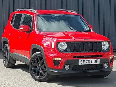 Begagnad Jeep Renegade Night Eagle 120 HK (88 kW) 2020 Röd SUV