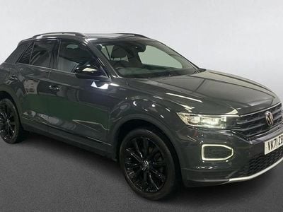 Used VW T-Roc Black Edition 110 HP (80 kW) 2022 Grey SUV