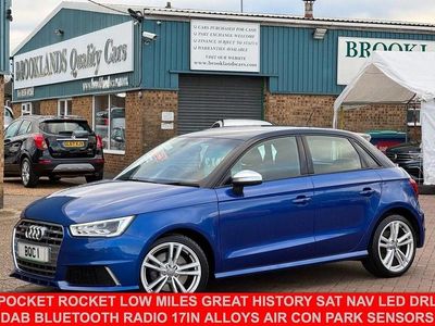 Blue Used 2015 Audi S1 Sportback Design Hatchback | £14,995