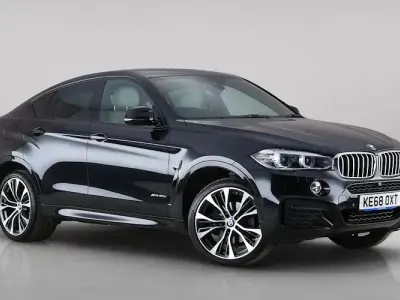 Used BMW X6 M Sport 313 HP (230 kW) 2018 Black SUV