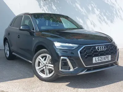 Used Audi Q5 S-Line 204 HP (150 kW) 2021 Black SUV
