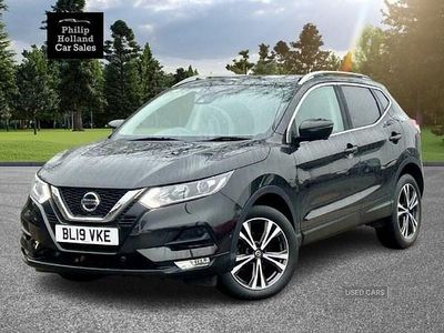 Used Nissan Qashqai N-Connecta 115 HP (84 kW) 2019 Black SUV