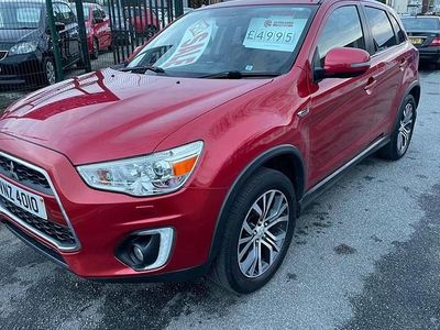 Red Used 2015 Mitsubishi ASX SUV | £4,995 (Fair price)