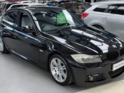 Used BMW 320 M Sport 177 HP (130 kW) 2009 Black Sedan