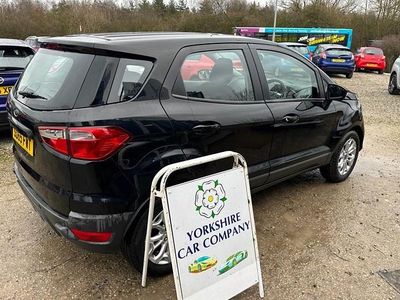Used Ford Ecosport Zetec 95 HP (69 kW) 2015 Black SUV