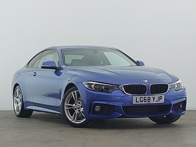 Used BMW 420 Coupé M Sport 190 HP (139 kW) 2018 Blue Coupe