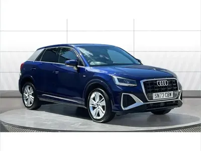 Used Audi Q2 S-Line 147 HP (108 kW) 2023 Blue SUV