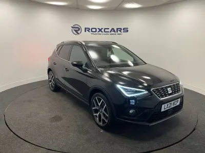 Used Seat Arona XCELLENCE Lux 110 HP (80 kW) 2021 Black SUV