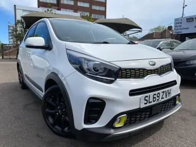 Used Kia Picanto X-Line 84 HP (61 kW) 2019 White Hatchback