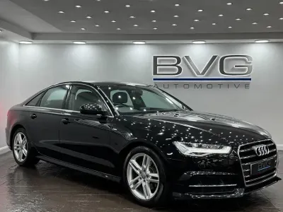 Used Audi A6 S-Line 190 HP (139 kW) 2016 Black Sedan