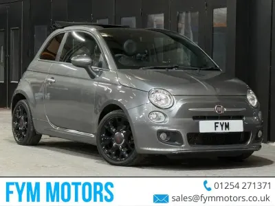 Used Fiat 500 S 85 HP (62 kW) 2013 Grey Cabriolet