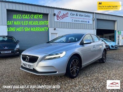 Silver Used 2017 Volvo V40 Momentum Hatchback | £10,995 (Fair price)