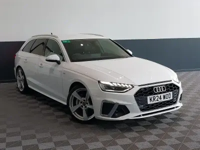 Used Audi A4 S-Line 204 HP (150 kW) 2024 White Estate