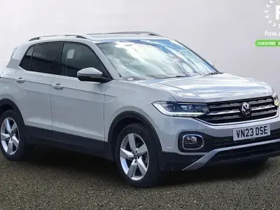 Usado VW T-Cross SEL 150 HP (110 kW) 2023 Cinzento SUV