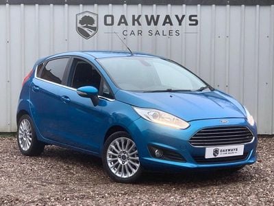Blue Used 2013 Ford Fiesta Titanium Hatchback | £3,995 (Good price)