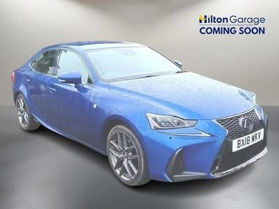 Blue Used 2017 Lexus IS300h Sport Line Sedan | £17,950 (A bit pricey)