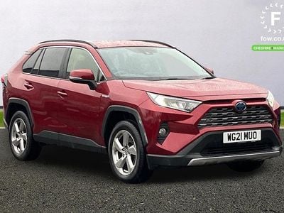 Red Used 2021 Toyota RAV4 Hybrid Design SUV | £22,999 (Good price)
