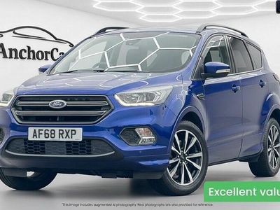 Used Ford Kuga ST-Line 120 HP (88 kW) 2018 Blue SUV