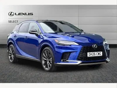 Used Lexus RX450h+ Sport Design Packet 308 HP (226 kW) 2026 Blue SUV
