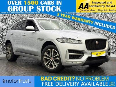 Used Jaguar F-Pace R-Sport 180 HP (132 kW) 2018 Silver SUV