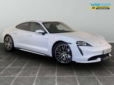 White Used 2020 Porsche Taycan Performance Package Sedan | £46,995 (Fair price)