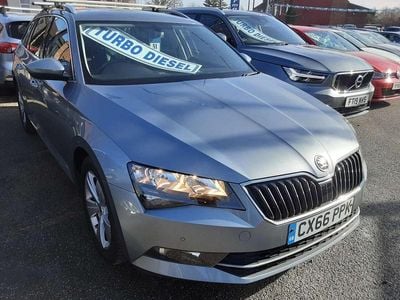 Used Skoda Superb SE Technology 150 HP (110 kW) 2016 Grey Estate