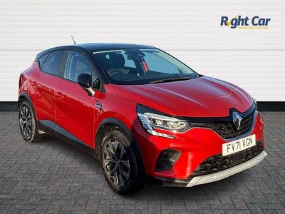 Used Renault Captur LIMITED 91 HP (66 kW) 2021 Flame red / black  SUV