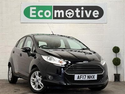 Used Ford Fiesta Zetec 2017 Black Hatchback