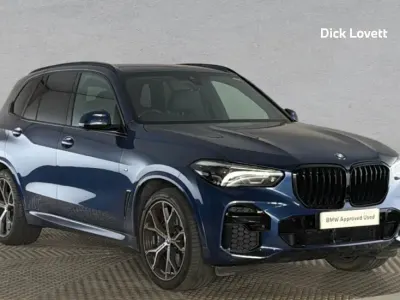 Used BMW X5 M Sport 340 HP (250 kW) 2022 Blue SUV