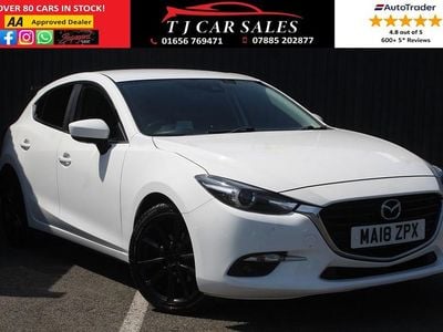 Begagnad Mazda 3 Inclusive 120 HK (88 kW) 2018 Vit Halvkombi