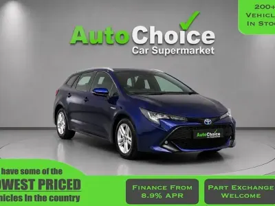 Used Toyota Corolla 184 HP (135 kW) 2021 Blue Estate