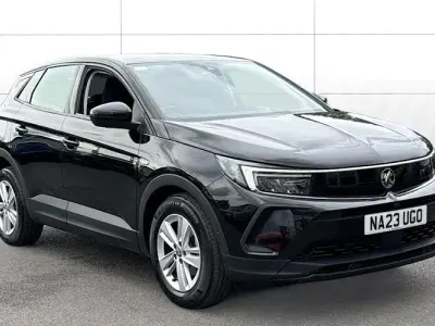 Used Vauxhall Grandland X Design Edition 131 HP (96 kW) 2023 Black SUV