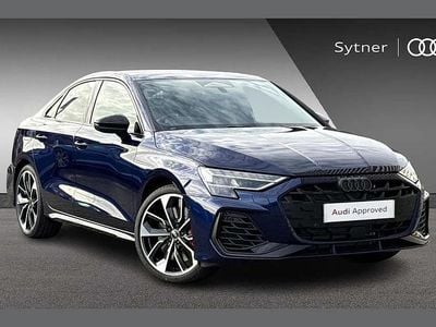 Used Audi S3 Black Edition 333 HP (244 kW) 2025 Blue Sedan