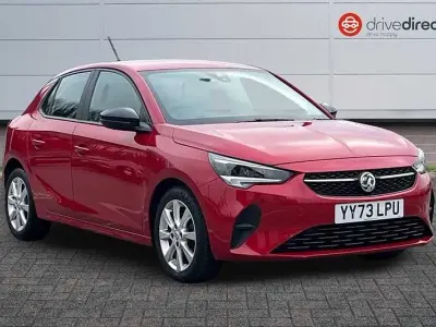 Second-hand Vauxhall Corsa Design Edition 100 CP (73 kW) 2023 Roșu Hatchback