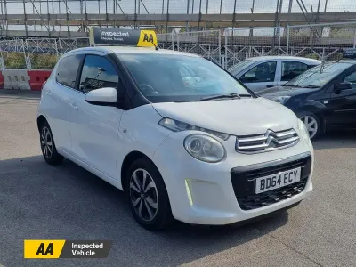 Used Citroën C1 Flair 68 HP (50 kW) 2014 White Hatchback