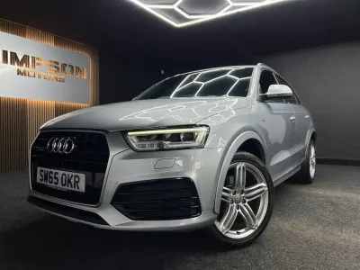 Used Audi Q3 S-line plus 184 HP (135 kW) 2016 Silver SUV