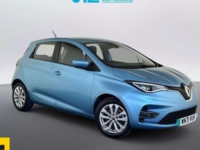 Used Renault Zoe Iconic 80 kW (109 HP) 2021 Blue Hatchback