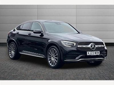 Begagnad Mercedes GLC300e AMG Line Premium 254 HK (186 kW) 2023 Svart Sportkupé