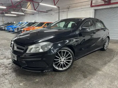 Used Mercedes A220 AMG 170 HP (125 kW) 2014 Black Hatchback