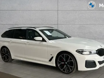 Used BMW 520 M Sport 190 HP (139 kW) 2022 Alpine white