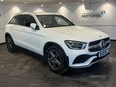Second-hand Mercedes GLC220 AMG line 2019 Alb Break