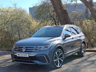 Used VW Tiguan Allspace R-line 150 HP (110 kW) 2022 Grey SUV